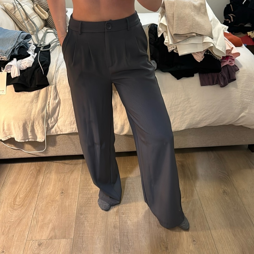 Grey trousers